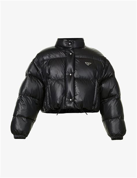 prada puffer co|Prada puffer jacket ladies.